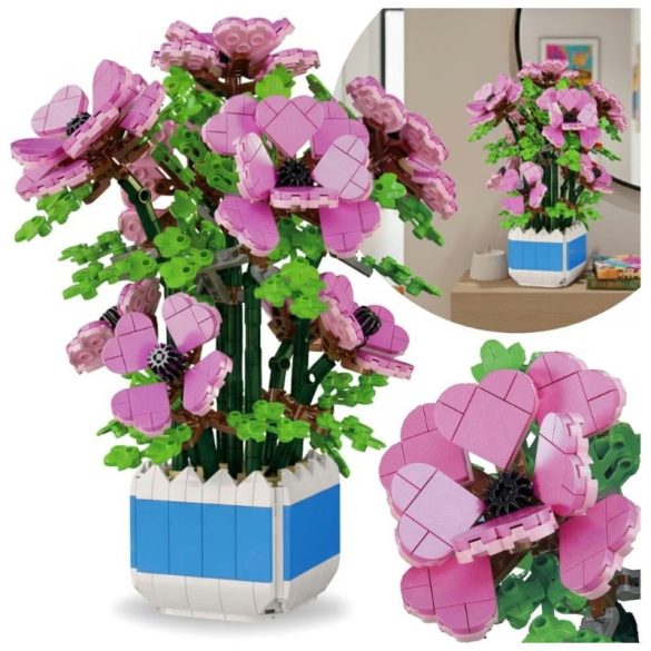 Stavebnice kvetín „Actiniaria“ 1112 dielov 297482