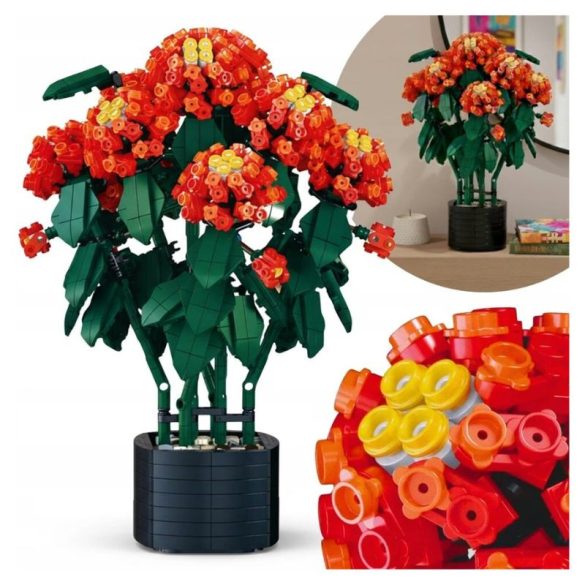 Stavebnice kvetín „Lantana Camara“ 11814 dielov 297491