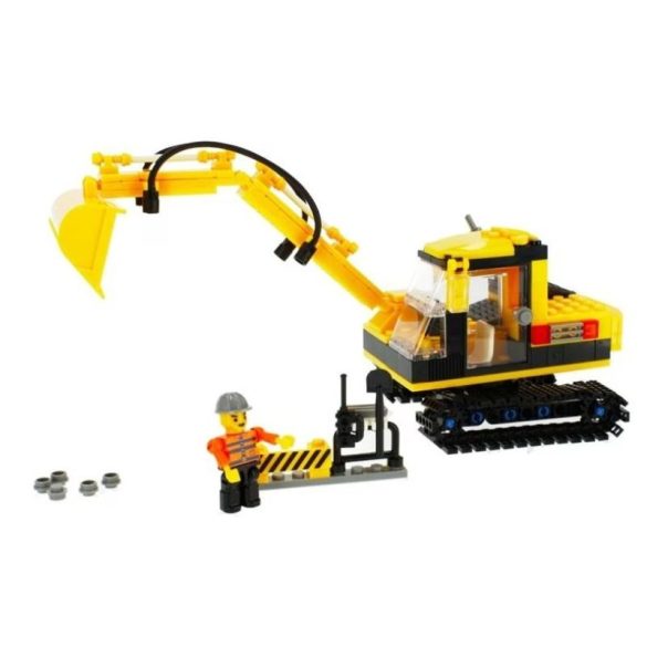 Stavebnicová sada ALLEBLOX ConstructionCrew – Pásové rýpadlo 298244