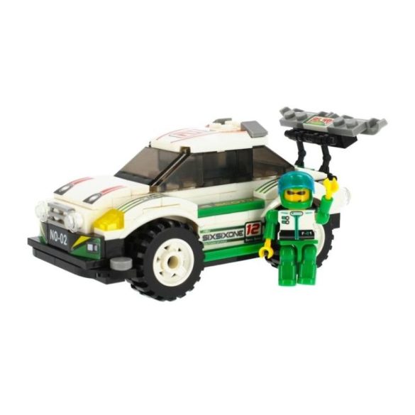 Stavebnicová sada ALLEBLOX RacingTeam – Rally Car with Driver 298250