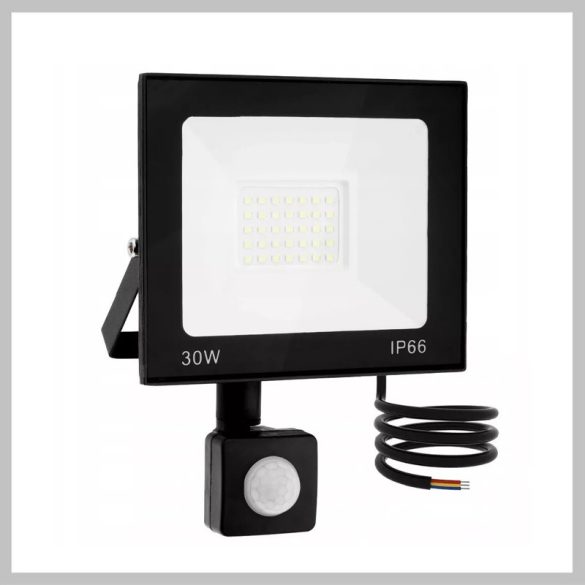 30W LED reflektor s pohybovým senzorom - bodové svetlo