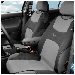   Sada poťahov na predné sedadlá TRIKO 2 kusy tmavosivá 31630
