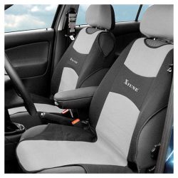 Sada poťahov na predné sedadlá TRIKO 2 kusy sivá 31631