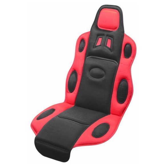 Poťah na sedadlo RACE čierno červený 31652