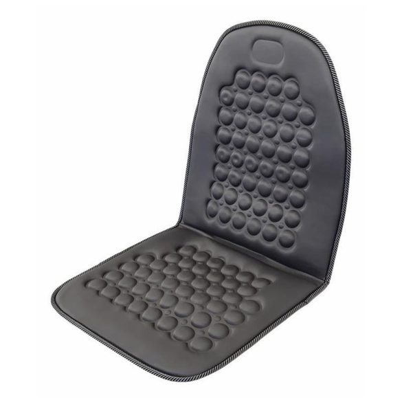 Magnetický masážny poťah na sedadlo sivý 31659