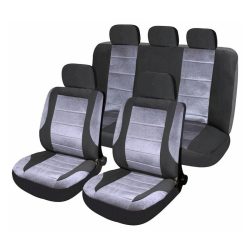   Sada poťahov na sedadlá DELUXE AIRBAG 9 dielna čierno sivá 31670