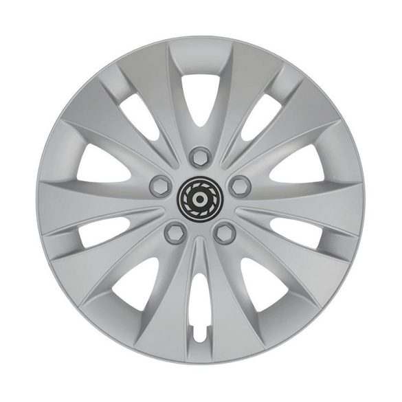 Ozdobná puklica CC24 (Storm) 15" – čierna/strieborná, 1 kus 32495