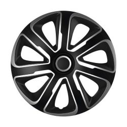   Sada ozdobných puklíc LIVORNO 14" – strieborná/čierna 32527