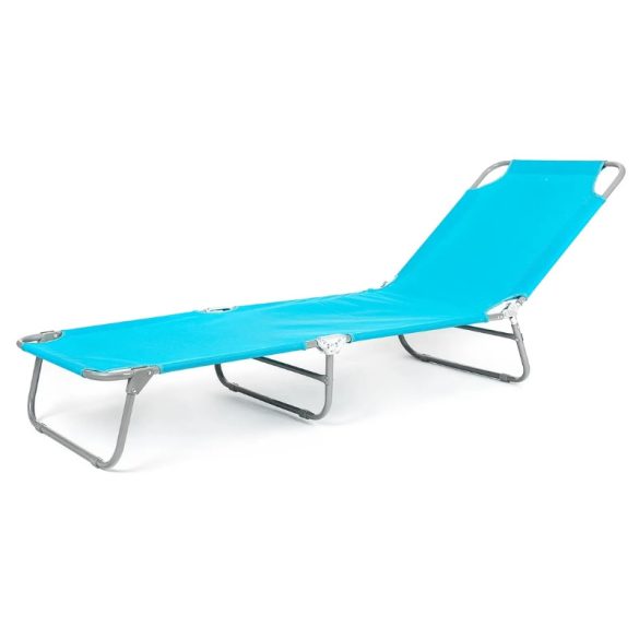 SUNBAY nastaviteľné ležadlo, svetlo modré 327050