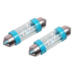   Autožiarovka LED 4LED – 12V SV8.5 (11×39 mm), modrá, súprava 2 kusov 33723