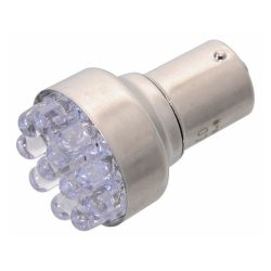 Autožiarovka LED 12LED – 12V Ba15s, biela, 1 kus 33729