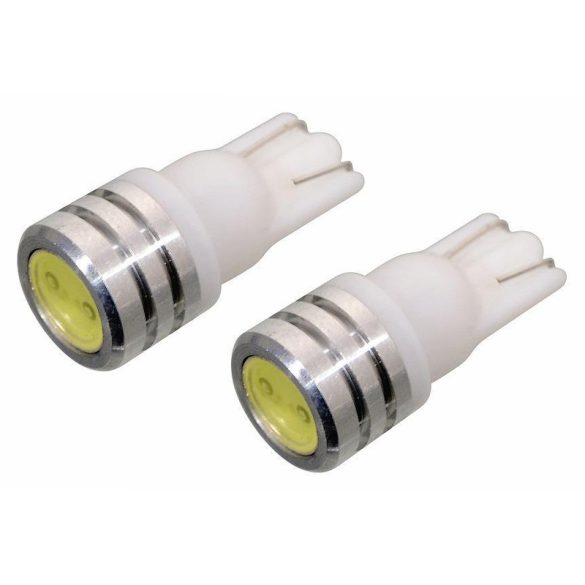 Autožiarovka LED 1SUPER LED – 12V T10, biela, súprava 2 kusov 33770