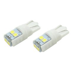   Autožiarovka LED 6LED 3030 – 12V T10, biela, súprava 2 kusov 33776