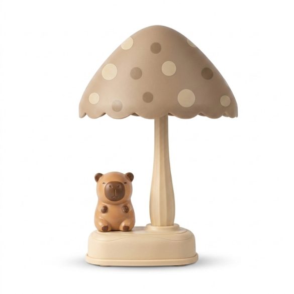 Detská stolná lampa s motívom huby a kapibary 340H