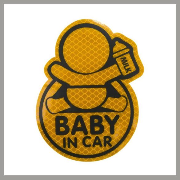 Reflexná nálepka Baby in Car 34321
