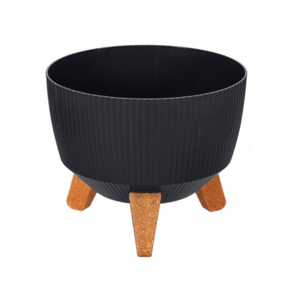 Plastový kvetináč s 3 nožičkami, 29 cm, 4060185