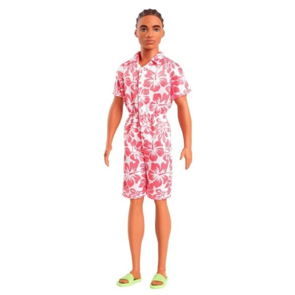 Bábika Mattel Barbie Ken v overale s kvetinovým vzorom 425702
