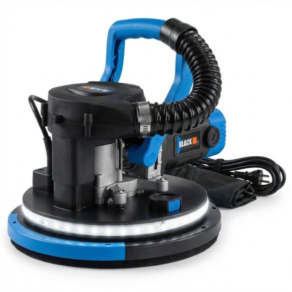 Black teleskopická brúsička na steny (Žirafa) – 225 mm / LED 360° 42607