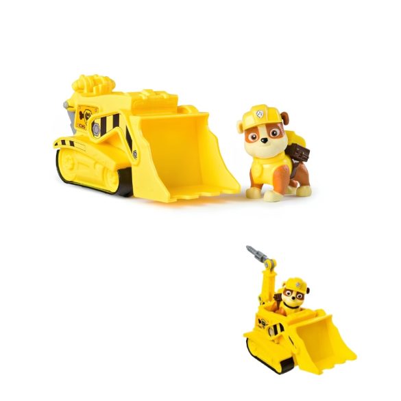 Paw Patrol Rubble buldozér s figúrkou 18 cm 427540