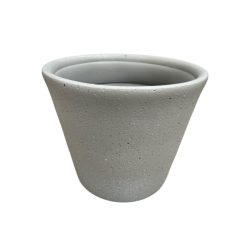 Plastový kvetináč s betónovým vzhľadom 33 cm 4320028