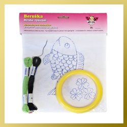 Výšivka pre deti 3 obrázky 1 rámček 440069