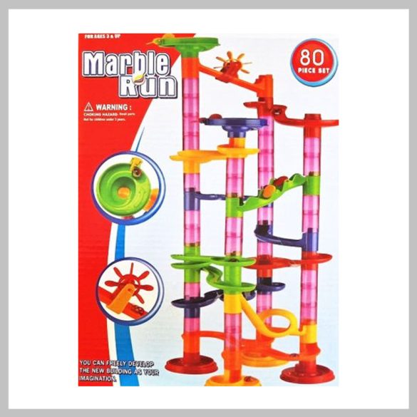 Mramorová dráha Marble Run 80 ks
