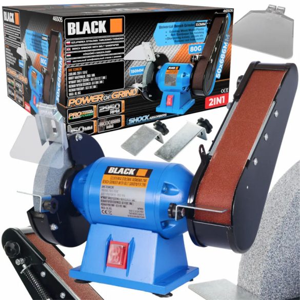 BLACK brúska a pásová brúska 250 W, 230 V – 46505 (Procraft PAE1350S)
