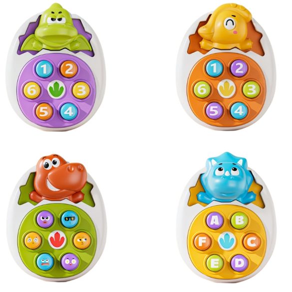 1 ks Dinosaurová hra na zručnosť s ťukacími tlačidlami 46MVV54Q25