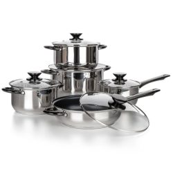   Sada riadu z nehrdzavejúcej ocele SWING Black 10 kusov 48727029