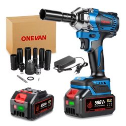   ONEVAN 1000 Nm akumulátorový skrutkovač 1/2 bezkefový 4WM165G488