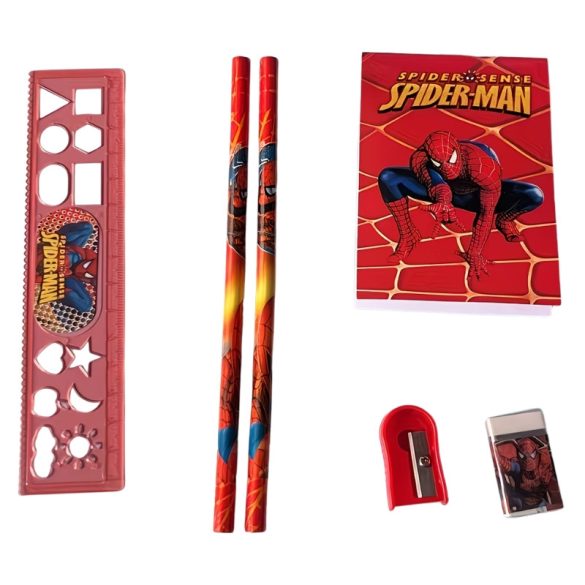 Marvel Spider-Man 6-dielna sada písacích potrieb 4XM9V5G7KX