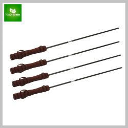   HAPPY GREEN Chrómované BBQ grilovacie ihly 40 cm, 4 ks 5012135