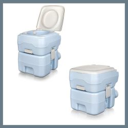 Prenosná toaleta 20 l, modrá 50660401