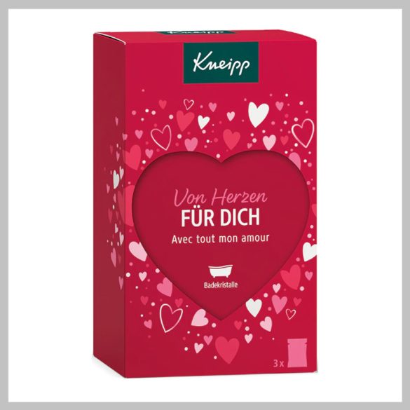 Kneipp From the Heart Für Dich Kúpeľové kryštály 3x60g 50950