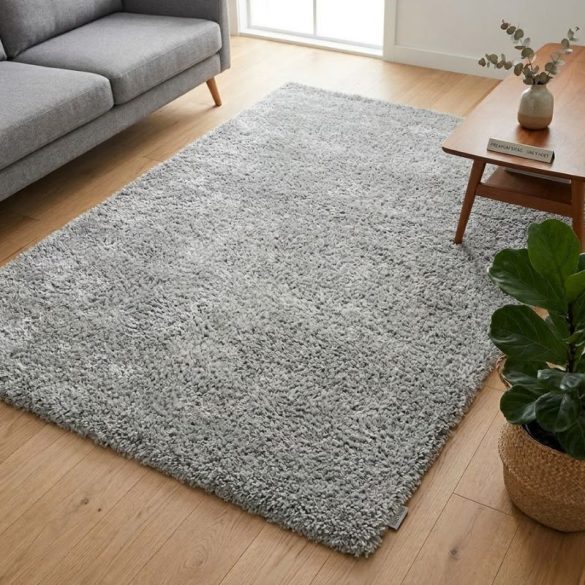 Koberec Carena Shaggy svetlosivý 5121A-4