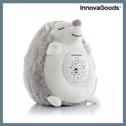   InnovaGoods Plyšový ježko s bielym šumom a nočným projektorom 5260103194