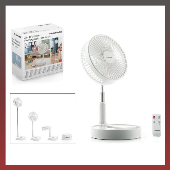 3 v 1 skladací ventilátor 5260103859