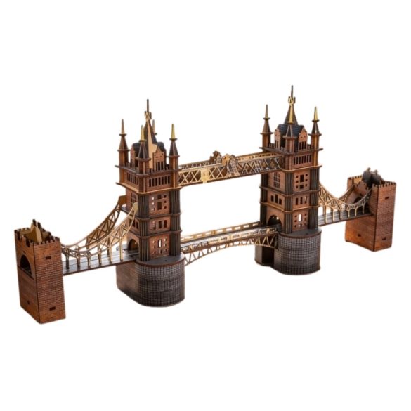 Londýnsky Tower Bridge – detailná drevená stavebnica 52M125119X