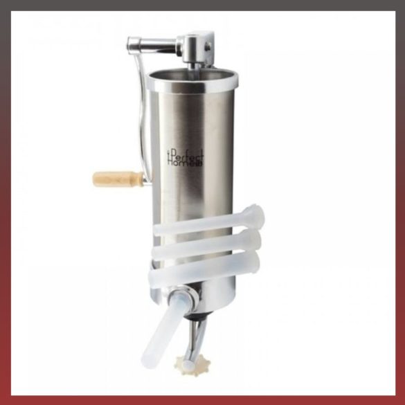 Nerezová plnička na jaternice a klobásy, stojatá 3kg 55007