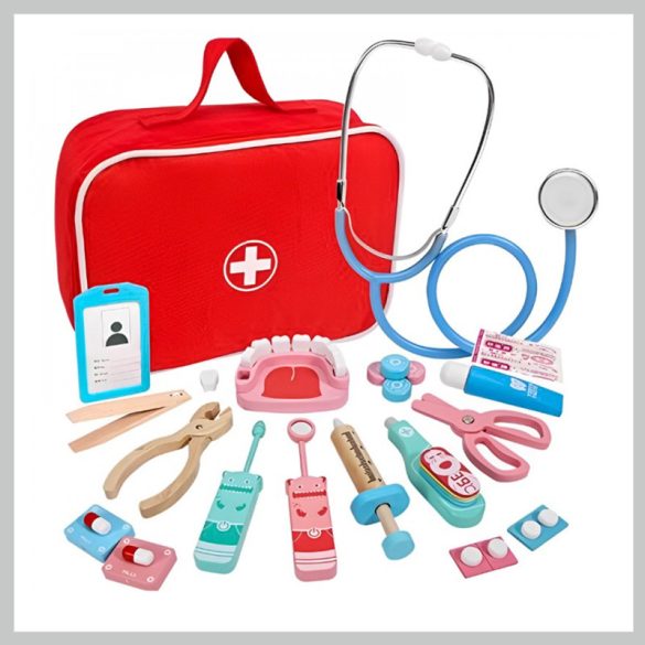 Detský zubársky set z dreva 573611