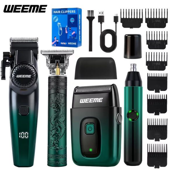 WEEME 4-dielna profesionálna sada na strihanie vlasov 57M2G5VQWK
