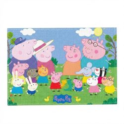   Peppa Pig a jej priatelia – Prateľná látková podložka pod tanier (45 x 30 cm) 57MWK5998X
