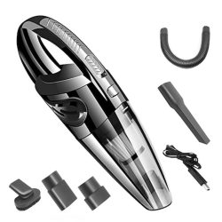   Ručný Autovysávač – 120W, HEPA Filter, USB Nabíjateľný, 2000 mAh Batéria