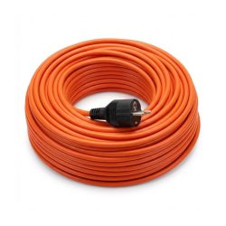   Čierny 50-metrový oranžový záhradný predlžovací kábel 59011
