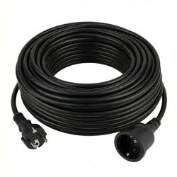 BLACK 30-metrový vodotesný predlžovací kábel 59013