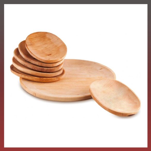 Sada drevených tanierov na pizzu 7-dielna 5999559161315