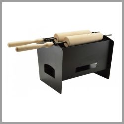   Súprava na pečenie kürtőskalácsa na drevené uhlie – 5999563642756