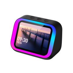   AI inteligentný reproduktor s RGB osvetlením a displejom | čierny 5GMGW57457