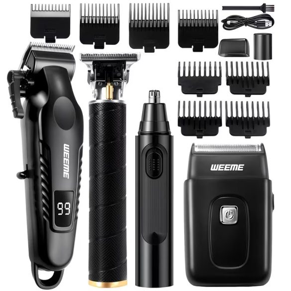 WEEME 4-dielna profesionálna sada pre mužov na starostlivosť a holičstvo 5KM875V989