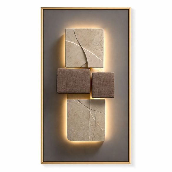 Moderný abstraktný geometrický plátno na stenu 80 × 160 cm 5VM665279V